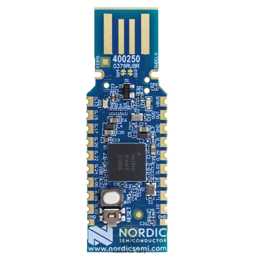 FOR Nordic nRF52840-Dongle PCA10059 USB Development Board 2.4G Wireless Module Evaluation Tool