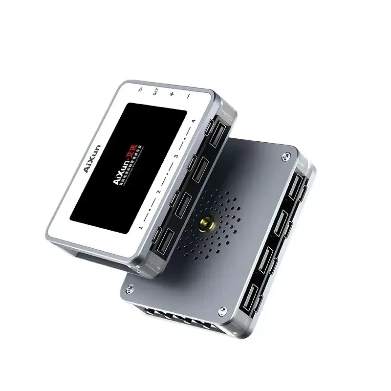 Hot Sale Aixun PF26 Smart Charger: 260W 8-Port 65W Max, PPS/PD/QC, IPS Display, Auto-Sleep, Screw Mount Design