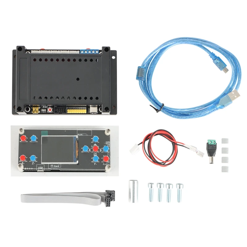 

CNC GRBL 4-Axis Stepper Motor Control Board With 4-Axis Offline Offline Control Version, For CNC Laser-Engraving Machine