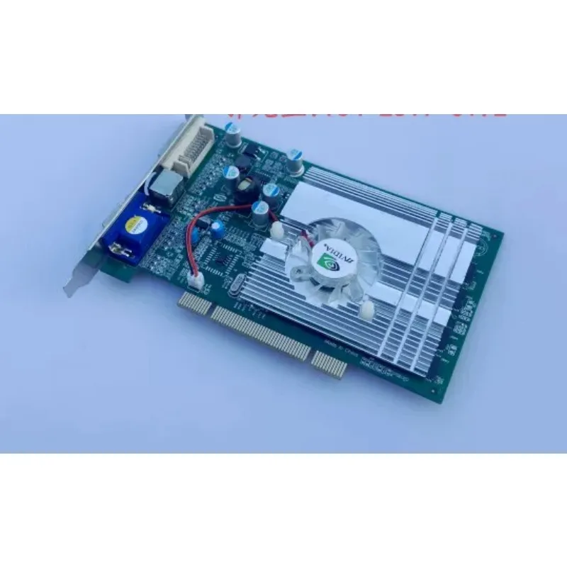 Inventory PCI Interface FX5200 Graphics Card 128MB For Legacy Industrial Host Monitor Output