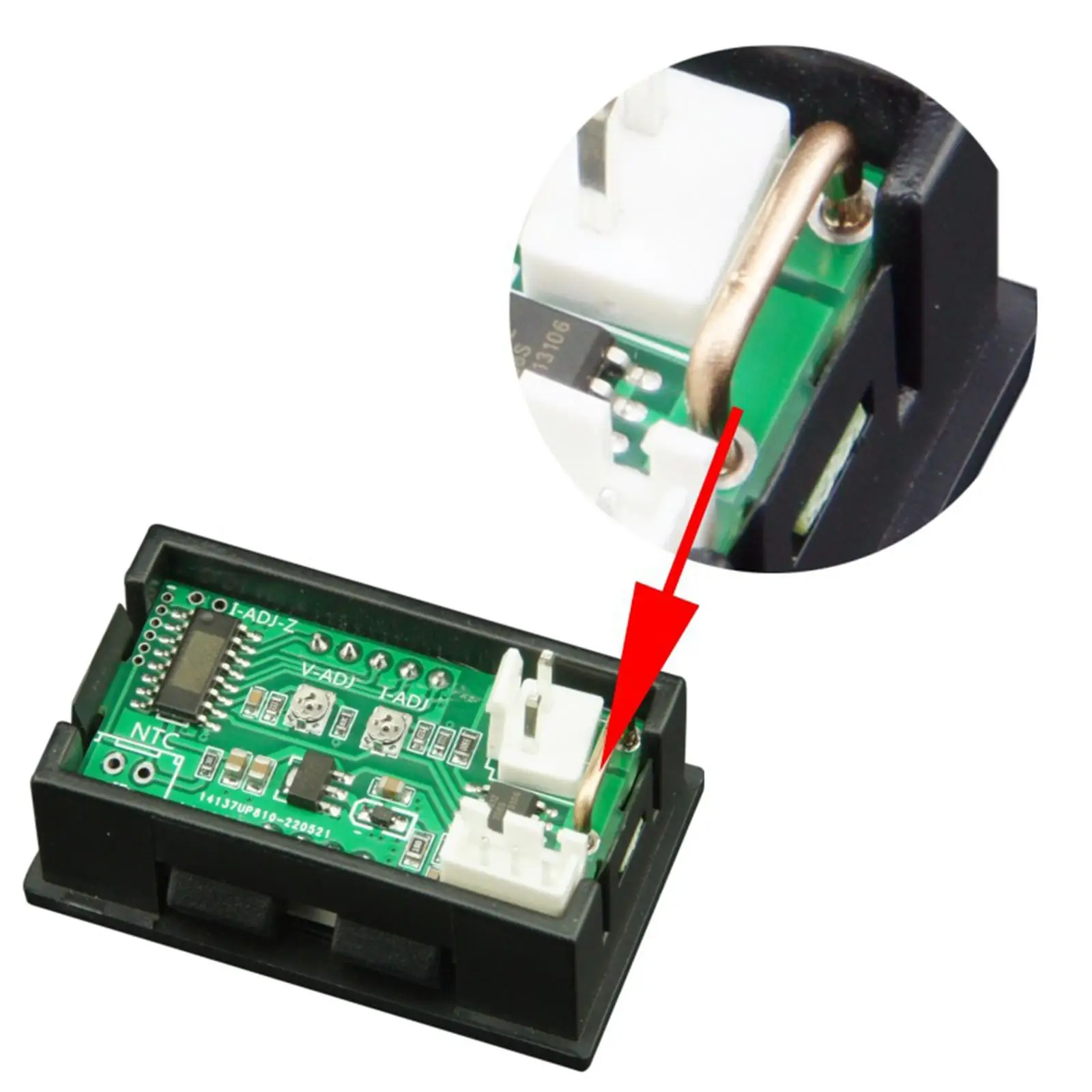 Digitales Voltmeter Amperemeter DC 100V 10A Amp Dual LED Display Panel DC4~30V Auto Strom Monitor Tester Mini DC Digital Multimeter