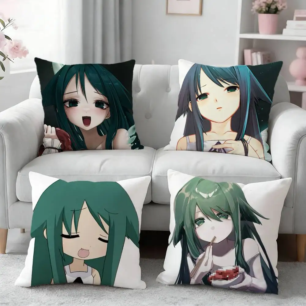 

The S-Song Of S-Saya Pillow Case Cushion Cover Throw Pillow Case For Car Sofa