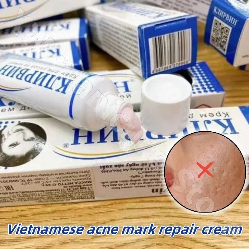 Vietnam KEM TRI SEO NGA Skin Care Cream 25g Lightening Acne Marks Improve Dullness Repair Brightening Fine Skin Cream