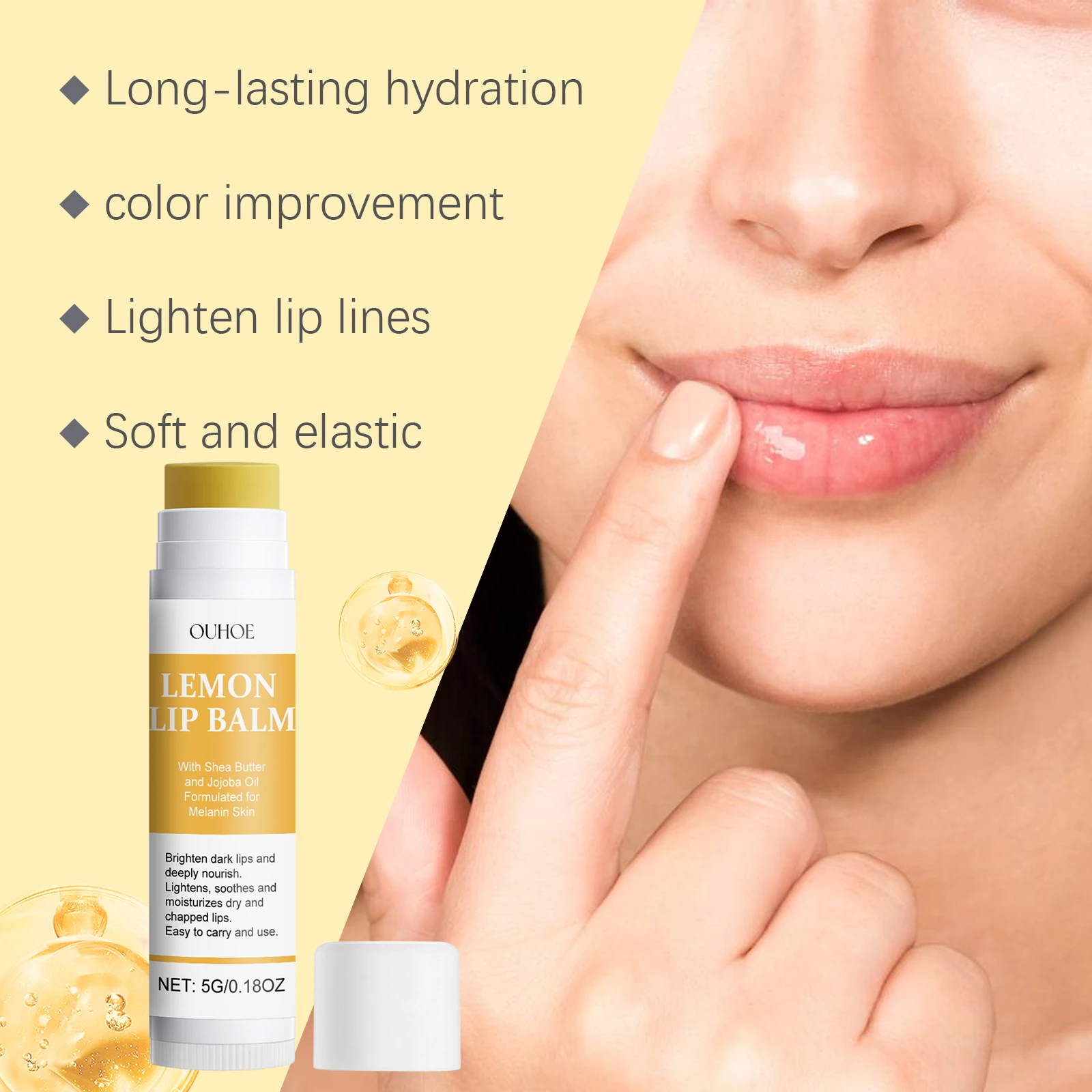 Remove Dark Lip Balm Lightening Melanin Mask Gloss Oil Exfoliating Clean Moisturizer Makeup Beauty Health Korean Care Products