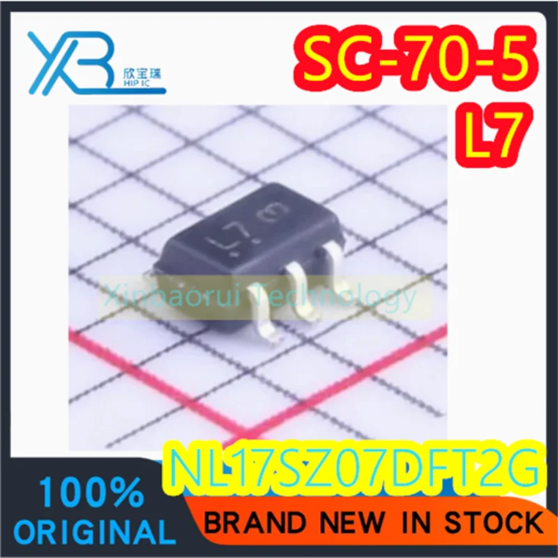 

(10/100pieces) NL17SZ07DFT2G SC-70-5 Code L7 Line Driver IC Chip 100% Brand New Good Quality Electronics