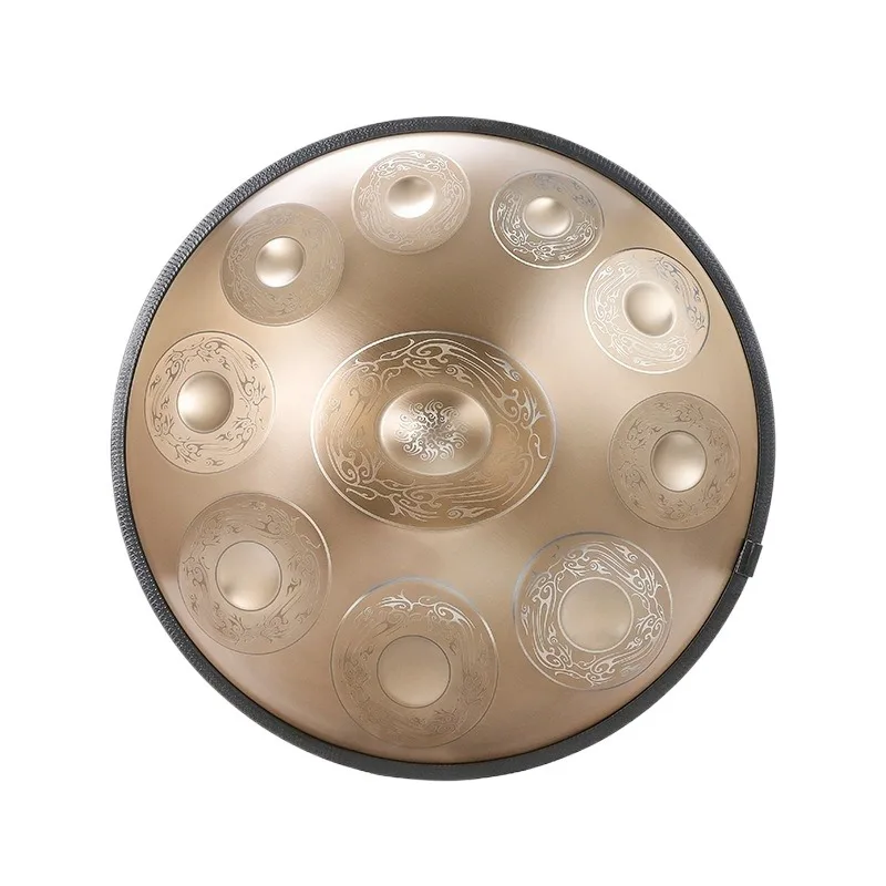18 Inches Stainless Steel HandPan G Key Dance Accompaniment 432Hz Professional Handpan 9 Tones Musical Instruments Percussion