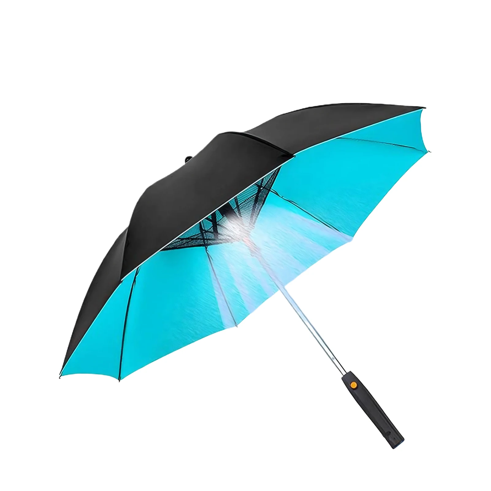 3 in 1 Fan Mist  Umbrella Uv Blocking Umbrella USB Charging Fan Umbrella Summer Cooling Sun Block Folding Umbrellas