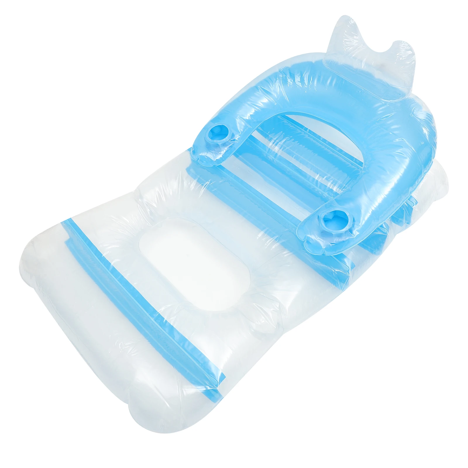 

1PC Inflatable Bed Lounge Chair Swimming Float Mat PVC Material Pool Beach Floating Pad Outdoor Water Use Comfortable