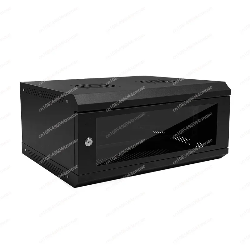 4U wall-mounted cabinet network switch server caBinet household small weak current cAbinet monitoring standard equipment cabiRet