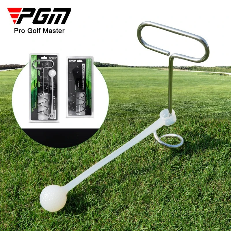 PGM Golf Swing Trainer Spiral Insertion Rotating Plane Impact Exercise Device Golf Training Aids HL010