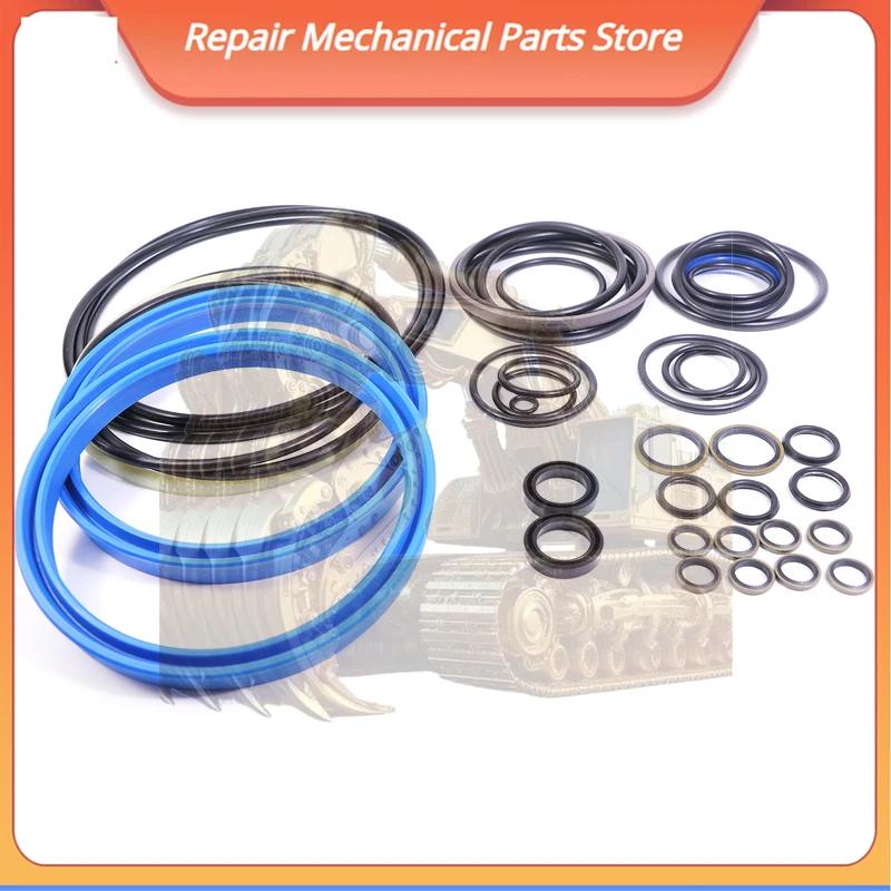 Voor Brh501 Brh125 Brh625 Brv32 Brv43 Brv45 Xl1700 V32 V2500 Rock Breaker Seal Kit Hydraulische Hamer Graafmachine Oliekeerringen Reparatieset