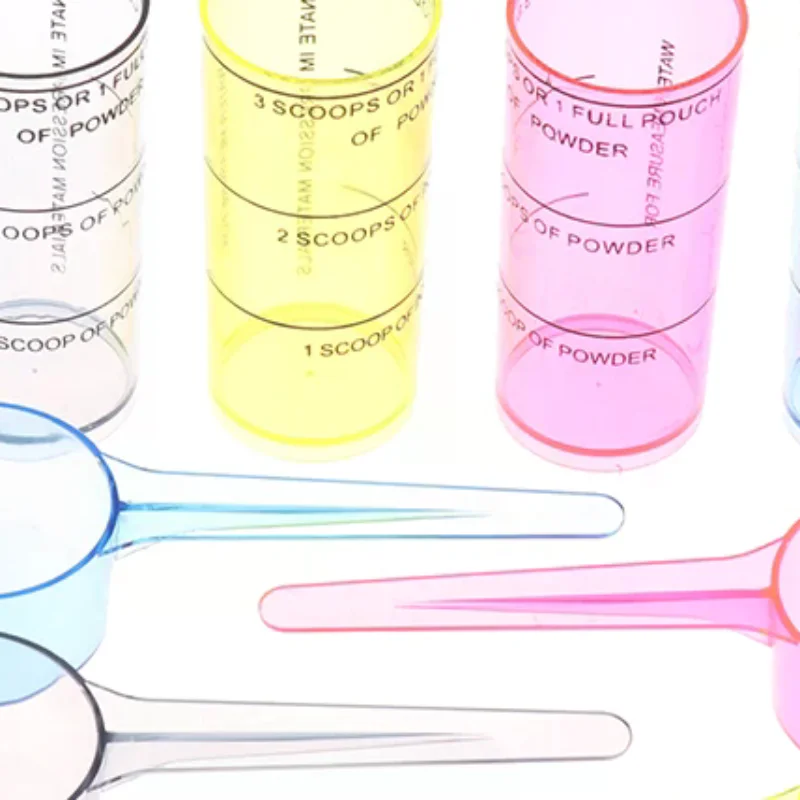 Plastic Dental Alginate Spoon Measuring Scoop For Liquid Dental Lab Oral Impression Material Mixing Cup Powder Surveying Tools