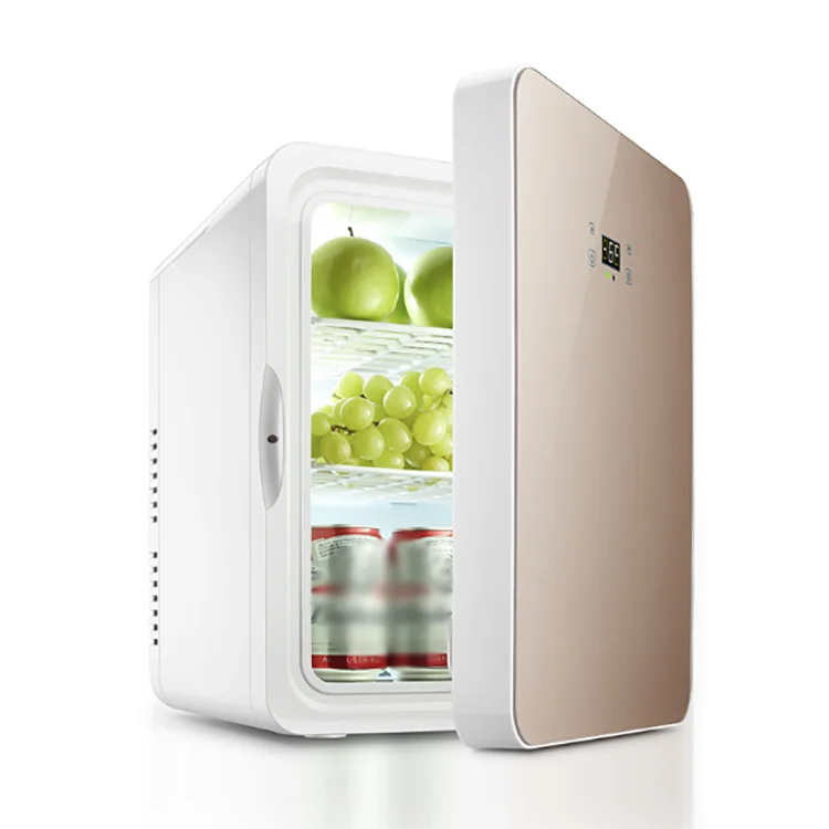 Portable Thermoelectric Fridge DC 12V 24V Mini Refrigerator 22L Electric Cool Box With Digital Display