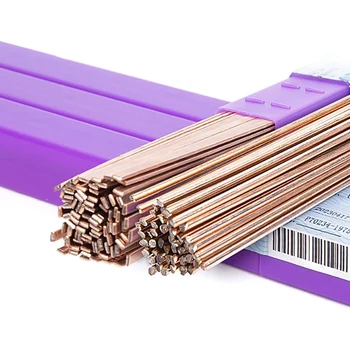 Phosphorus copper welding rod HVAC copper pipe repair soldering alloy Mapp gas Torch soldering rods 700-800℃ melt welding electrode