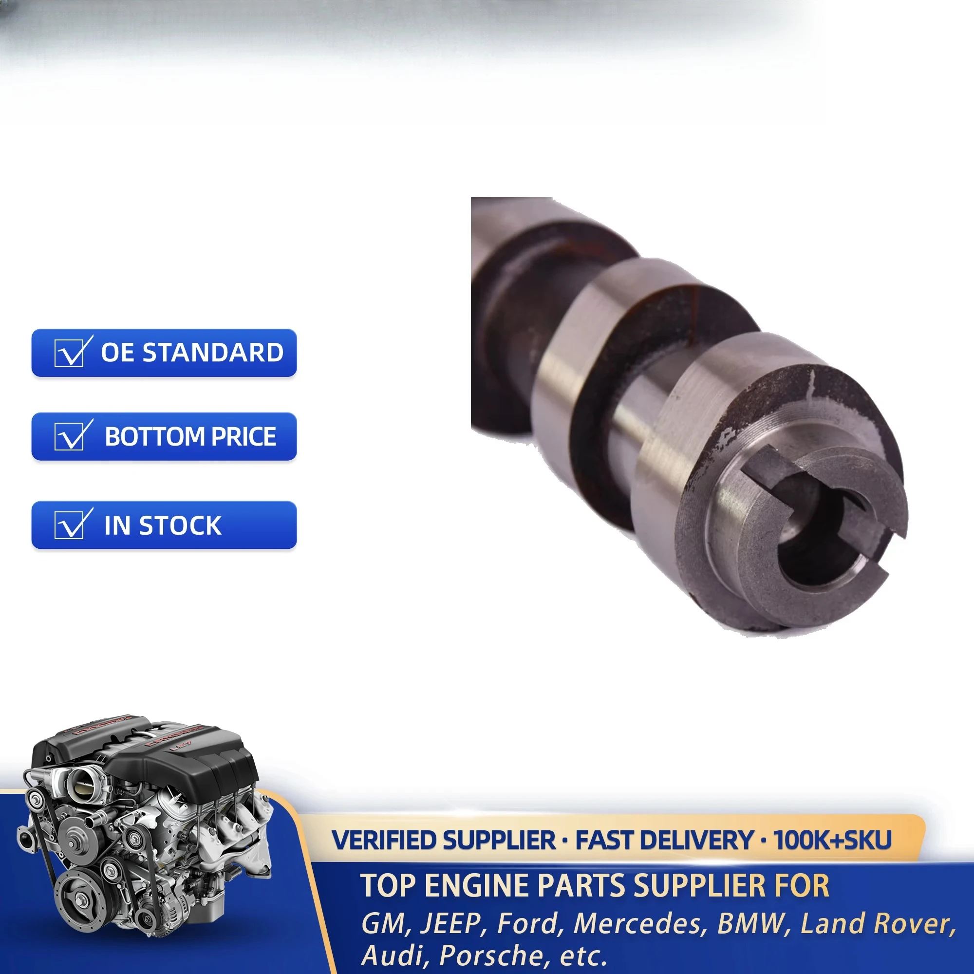 Árbol de levas del motor 1.0 litros Opel Agila A Corsa B/C/D Vauxhall 24410112 636043 636022 24428683 5636058 9120516