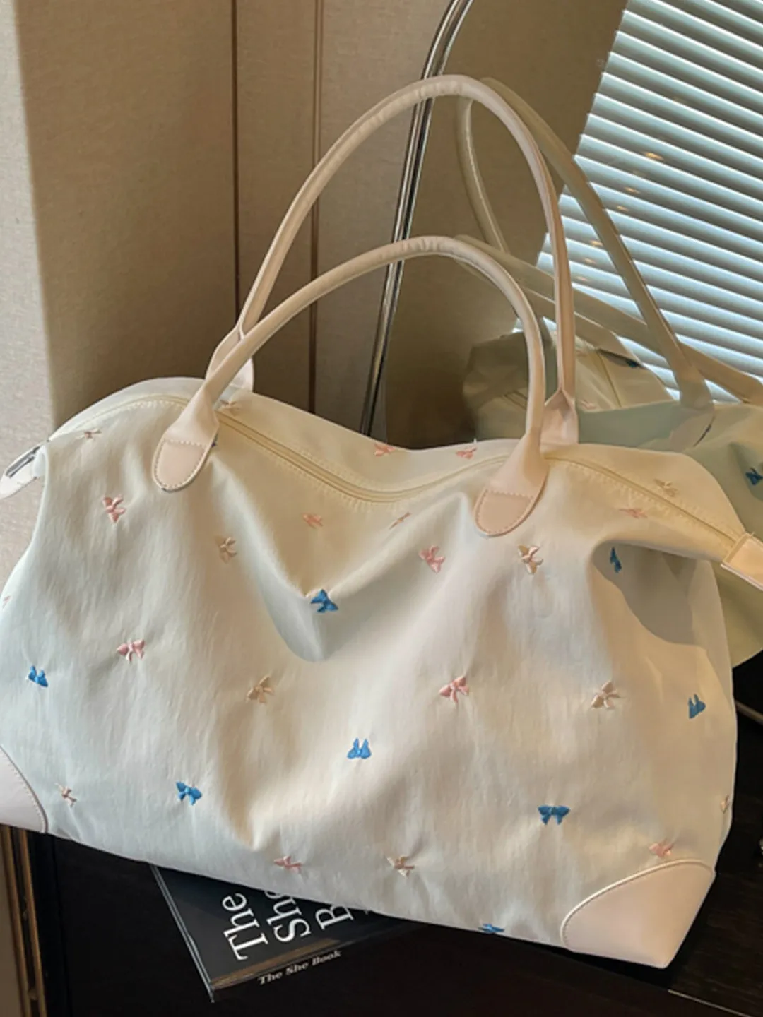 fashionable-versatile-travel-bag-large-capacity-lightweight-short-trip-carry-on-bag-business-trip-commuting-luggage-bag-pregn