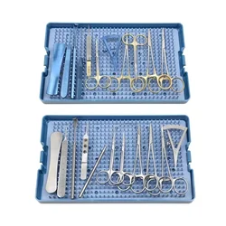 Ophthalmic Tools Set Hemostatic Forceps Needle Holders Eyelid Scissors Cosmetic Tools Kit Ophthalmic Eye Instrument