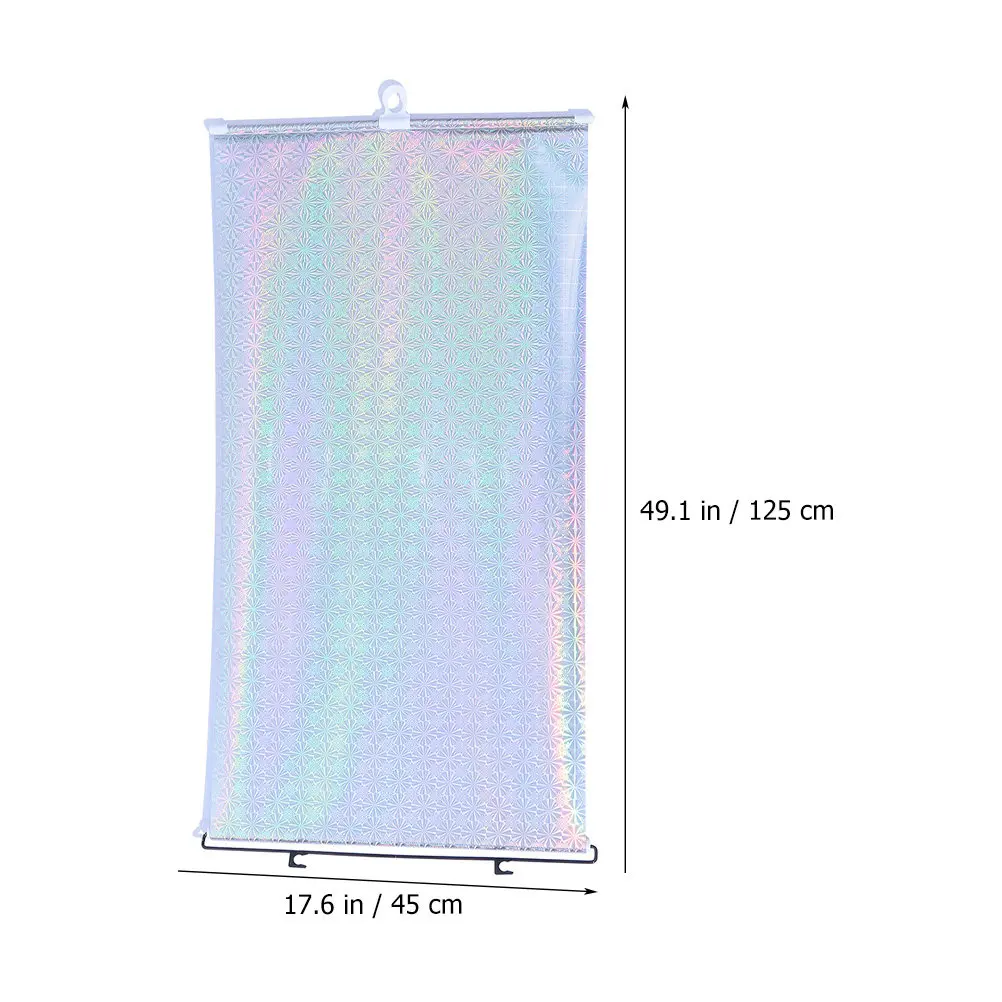 1Set Car Windshield Sunshade with Suction Cup Foldable Window Shade Heat Reflective Sun Screen Protector Car Shade for Front view 3