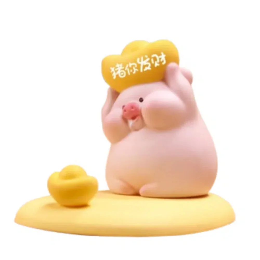 Creative Pig Phone Holder Pig Shaped Lovely Cartoon Pig Phone Stand Portable Resin Craft Cute Pig Phone Rack Desktop Decoration
