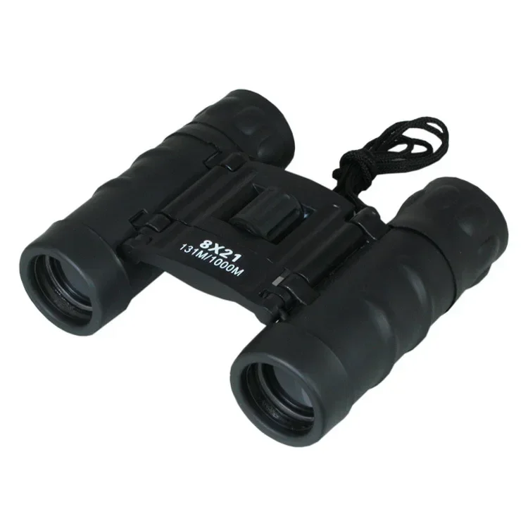 Telescope 8x21 High Definition High Magnification Black Telescope Portable Outdoor Hiking Camping Entertainment Binoculars