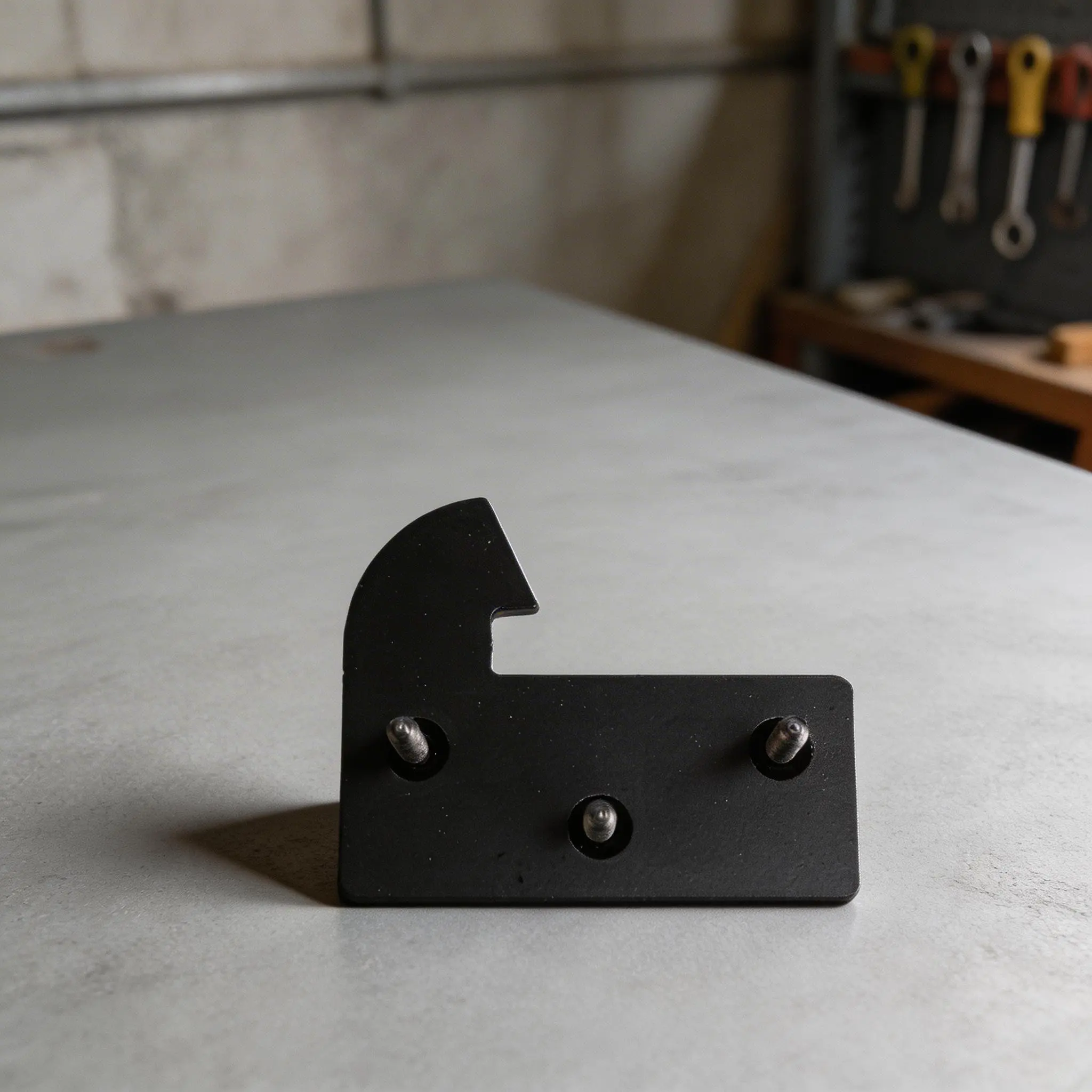 Aluminum Barn Door Latch with Two for access Handles Offering Secure Closure and Child/Pet Safety in Outdoor Spaces