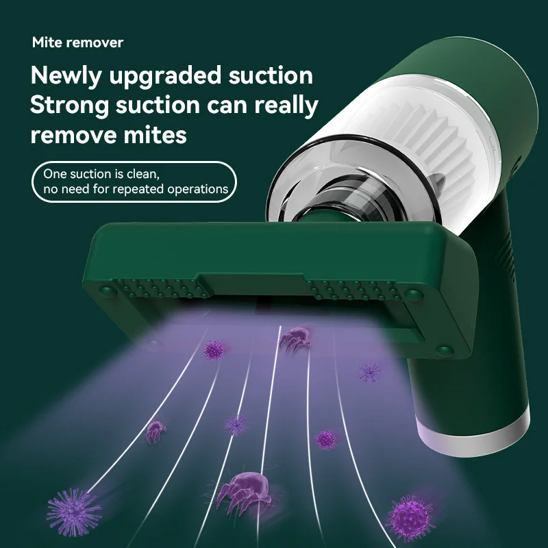 New Wireless Handheld Vacuum Cleaner Usb Strong Suction Electric Sweeper Home Car Lightweight Remove Mites Dust Cleaner