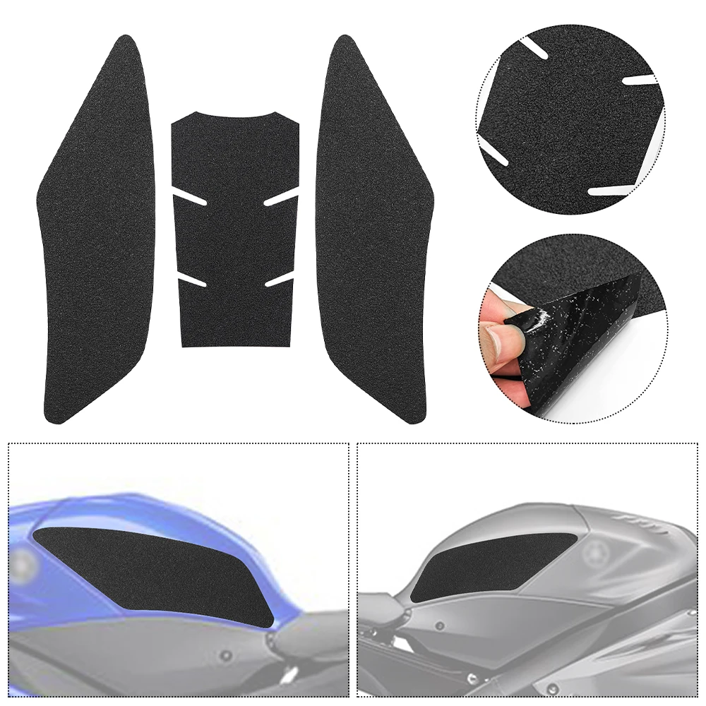 For YAMAHA YZF R6 2018-2022 Motorcycle Anti Slip Sticker Fuel Tank Traction Pads Gas Knee Grip Protector Decal