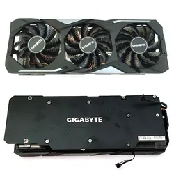 Original 70MM PLD0810S12HH T128010SU RTX 2080TI Graphics card radiator，For Gigabyte RTX 2080 TI WINDFORCE Graphics card radiator