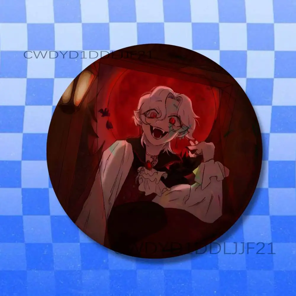S-Scott Smajor Vampires Smp Brooch Creative Badge for Hat Bag Decoration Fans Collect Gifts