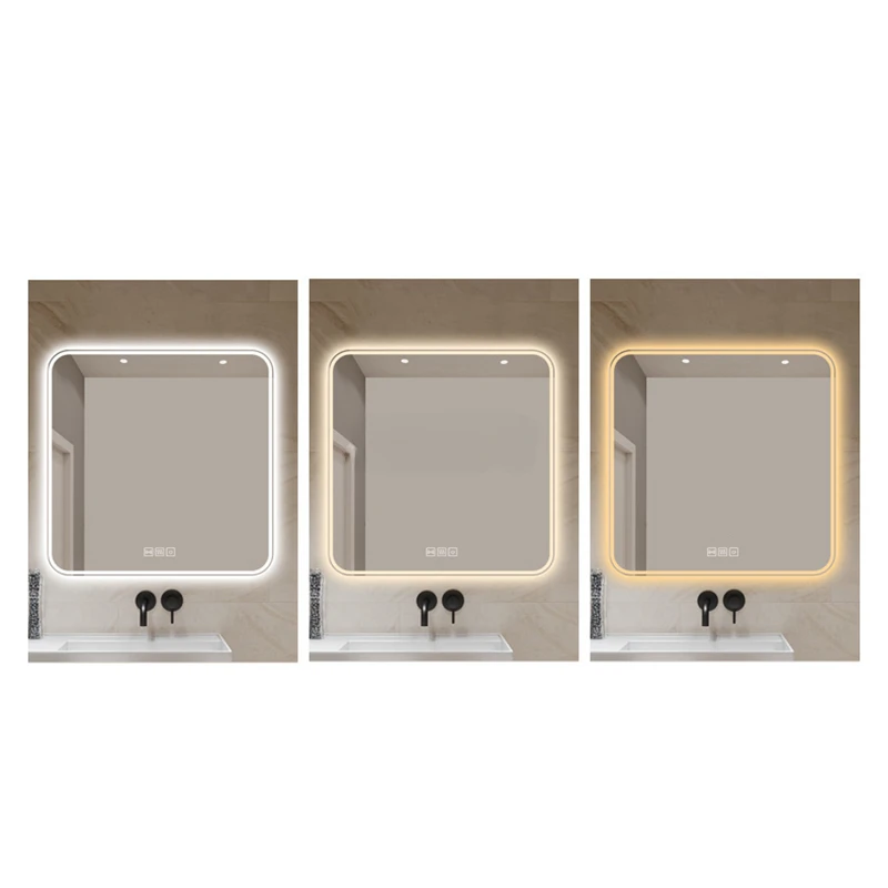 Große Dusche LED Spiegel Ganzkörper Eitelkeit Licht Tasche nordischen Rasier spiegel in voller Länge ästhetische Espejo Cuerpo Entero Spiegel