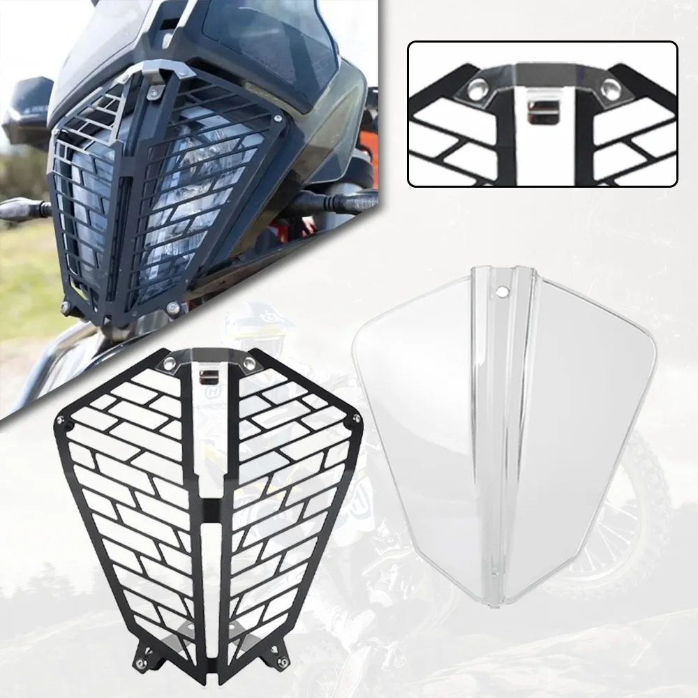

Motorcycle Accessories For 890 SMT 2023-2024-2025 Headlight Guard Grille Grill Cover Protector 390 ADVENTURE ADV 2022-2023