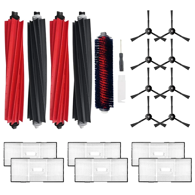 Accessories Kit For Roborock S8 S8+ S8 Plus S8 Pro Ultra Robot Vacuum Dual Main Brush Side Brush Hepa Filter Mop Cloths