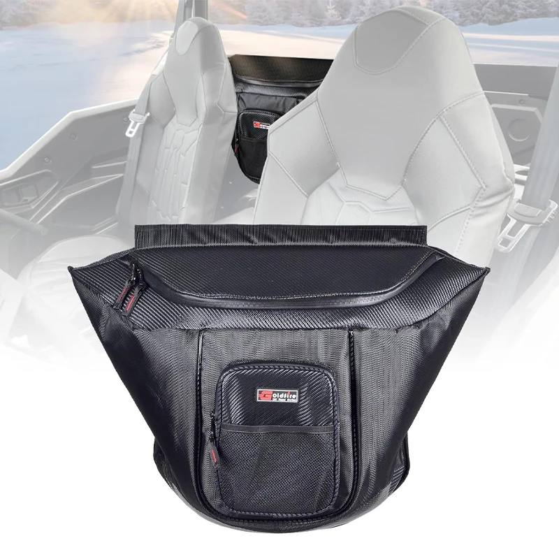 

For Polaris General 1000/4 1000 2016-2022 18 L Behind Seat Storage Bag Between Seat Shoulder Tool Porch UTV Center Seat Bag