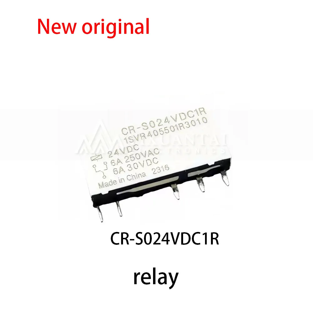 (5pcs~10pcs) 100% New relay CR-S024VDC1R 24VDC 6A 5-pin