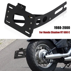 For Honda Shadow VT 600 C 1988-2000 Motorcycle Side Fender Eliminator Side Mount License Plate Holder Side License Plate Holders