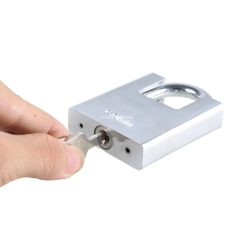 2pcs High Security 60mm Padlocks Hardened Steel Protections with Multiple Key