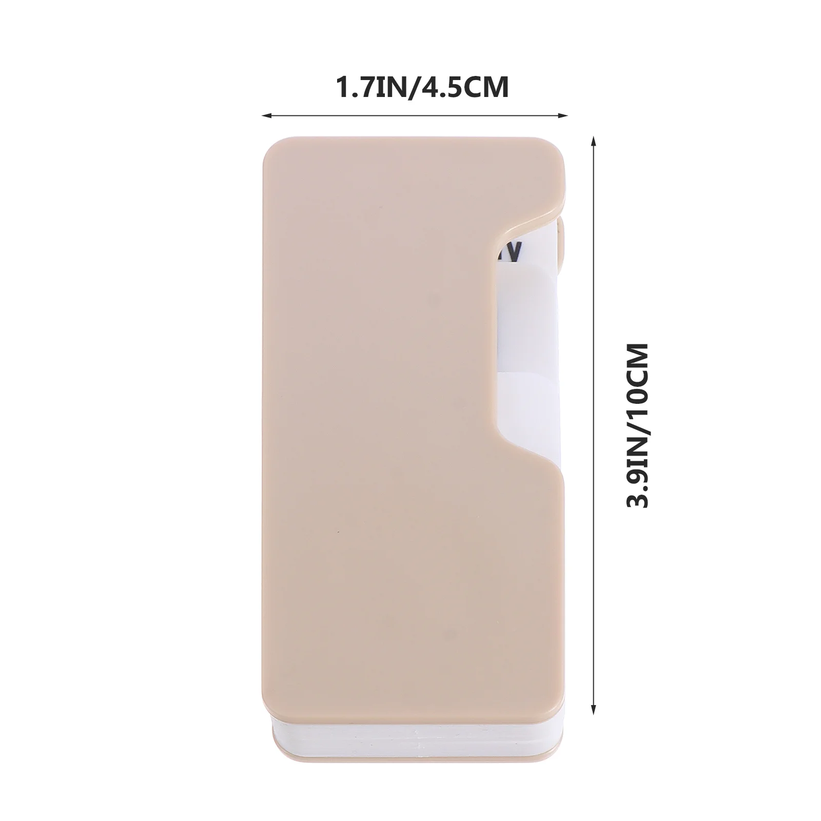 

Stylish Desktop Calendar Perpetual Design High-End Plastic Material Adjustable Date Display for Home Office Use