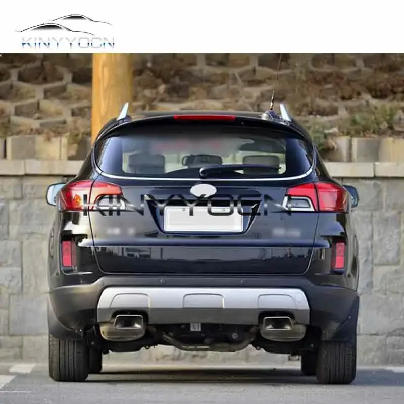 ل FAW Besturn X80 2013 14 15 16 المصد الخلفي الضباب عاكس ضوء وقف الضوء الخلفي الضباب ضوء Foglamp مصباح مكبح مصباح تحذير #6