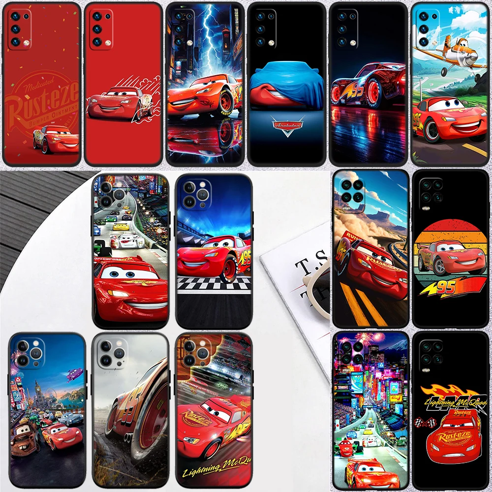 ED6 Cars Lightning McQueen New High-End Cover Phone Case for Redmi Note 8 9 Pro Max 9S 9T 9C NFC 8T 10A A4 A5