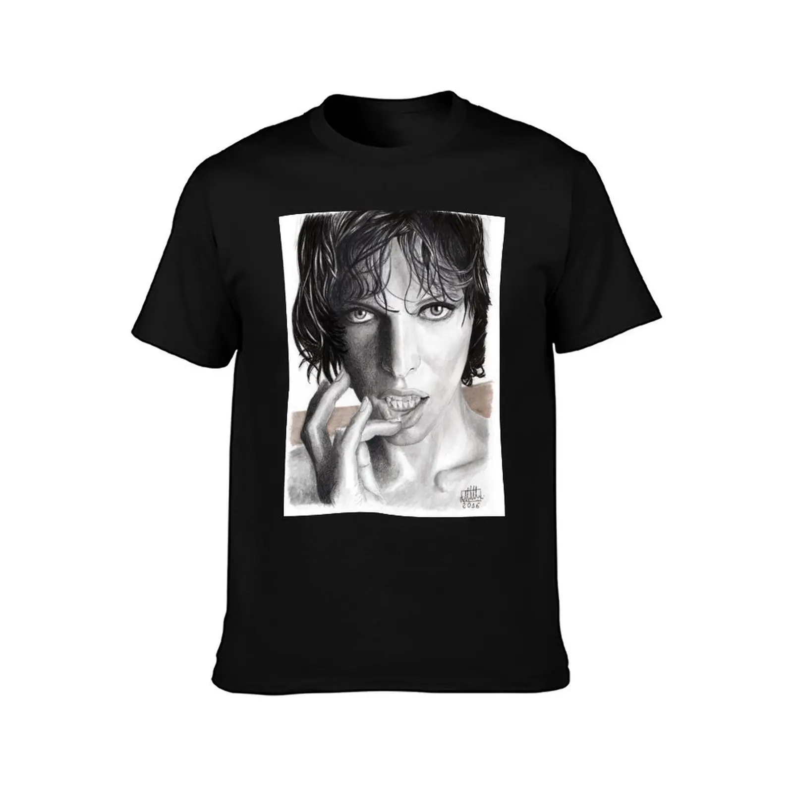 Milla Jovovich - look into my eyes T-Shirt graphic shirts customizeds aesthetic clothes sports fans mens clothes