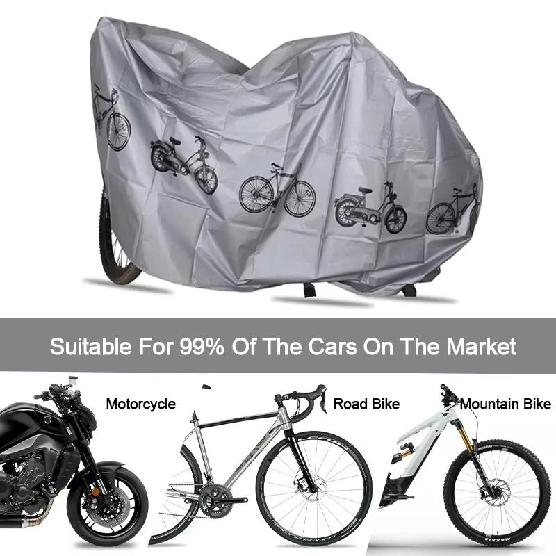 Bicycle Cover Outdoor Protection MTB Bicycle Case Cover Waterproof Dustproof Anti-UV Bike Gear All Seasons Bike Accessories