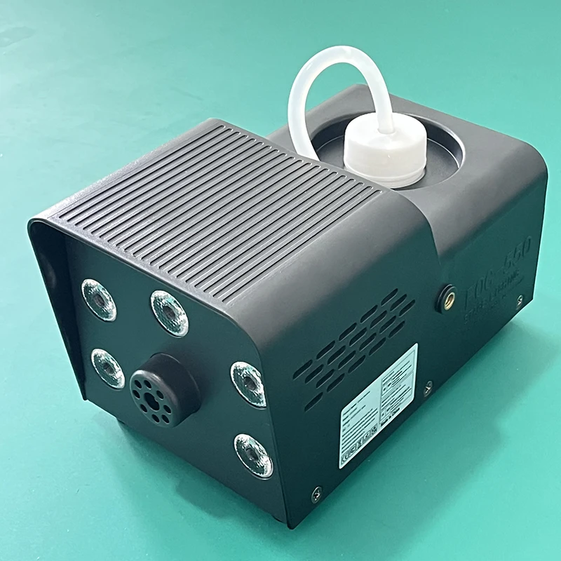 

НОВЫЙ 500 Вт противотуманная машина 5 шт. RGB светодиодные бусины дым для DJ дискотека концертная вечеринка беспроводной пульт дистанционного управления сценический эжектор тумана