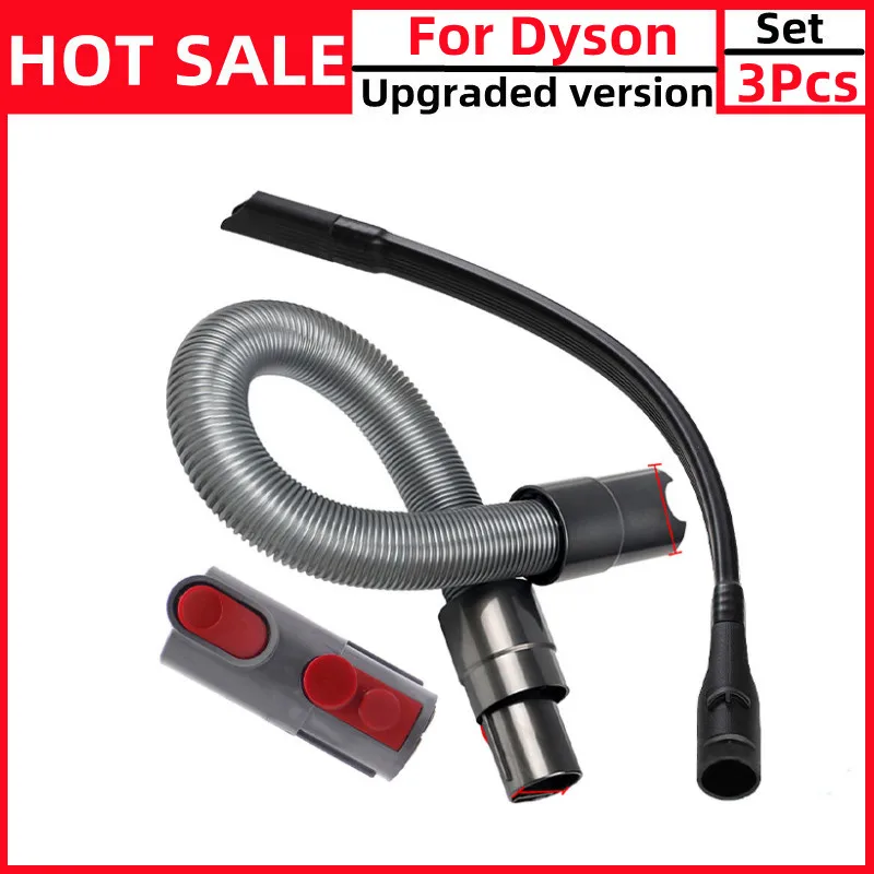 สำหรับ Dyson V8 V10 V7 V11เครื่องดูดฝุ่นเปลี่ยนยืดหยุ่นเครื่องมือท่อสิ่งที่แนบมาชุดอุปกรณ์เสริม