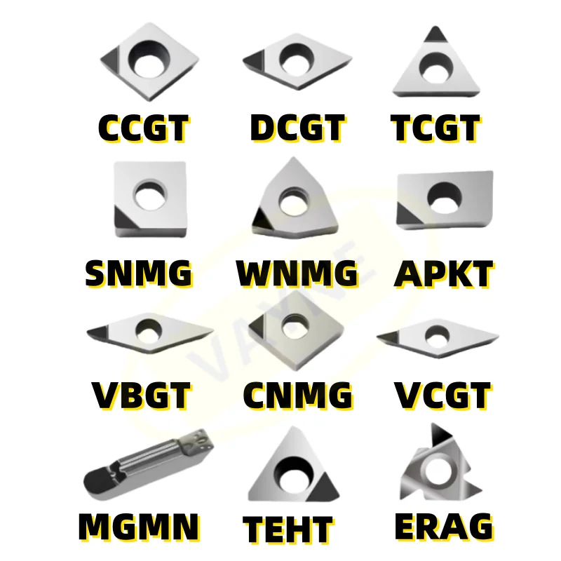 1 peça ccgt cortador de diamante inserção pcd liga de alumínio ferramenta de torneamento carboneto ccgt0602 09t3 ccgt1204 08 para processamento de ferro fundido