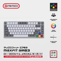FANTECH MAXFIT AIR83 MK915 Low-Profile Gaming Keyboard 75% Ultra Light Aluminum Frame Wireless Bluetooth Mechanical Keyboard
