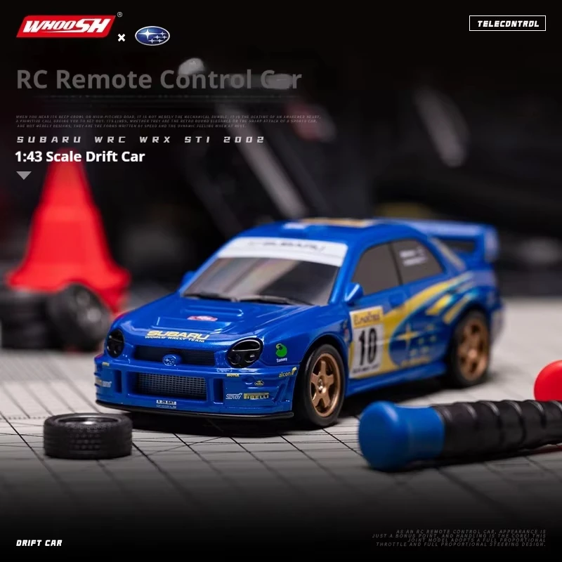 RC Drift Remote Control Mini 1:43 Full Proportional 4WD Silk Slip Drift Atmosphere Light Gift for Boys