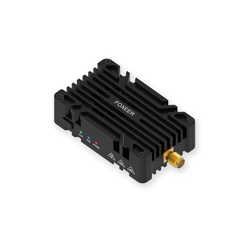 Foxeer Reaper Infinity 4.9G-6G Reaper Infinity 5.8G 5W 80CH VTX Build-in MicFan CNC Heat Dissipation Shell for RC FPV Long Range