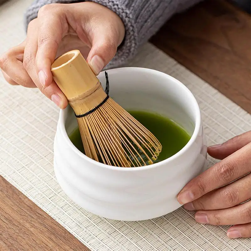 Kit Matcha, juego de cuencos de té Matcha, 4 Uds., accesorios Matcha tradicionales para principiantes, Kit de fabricación Matcha delicioso