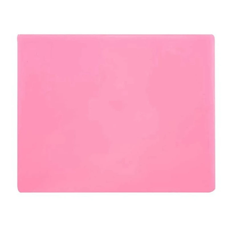 أداة تزيين قوالب الشوكولاتة المصنوعة من السيليكون على شكل حروف للمخبز المنزلي (وردي)