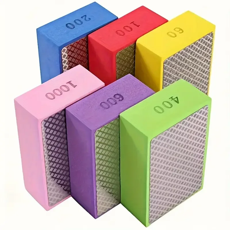

Hand Polishing Pads Tile Glass Abrasive Grinding Block Pad Stone Marble Ceramic Sanding Disc Polisher Tools